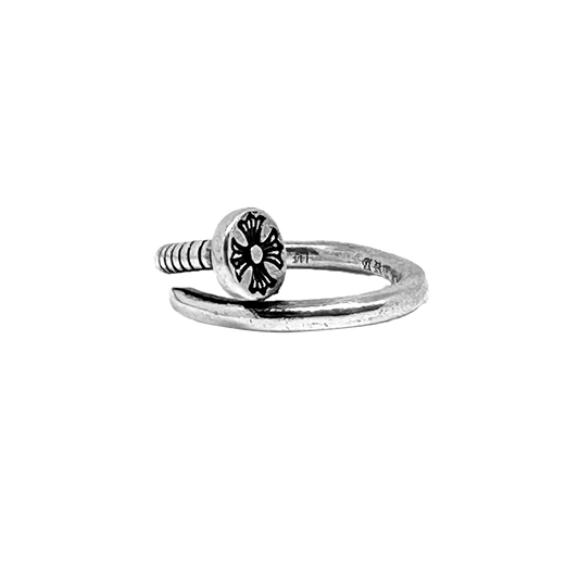 Adjustable Fleur Nail Ring