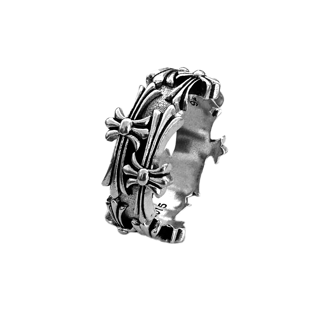 Flipped Stacked Cross Ring