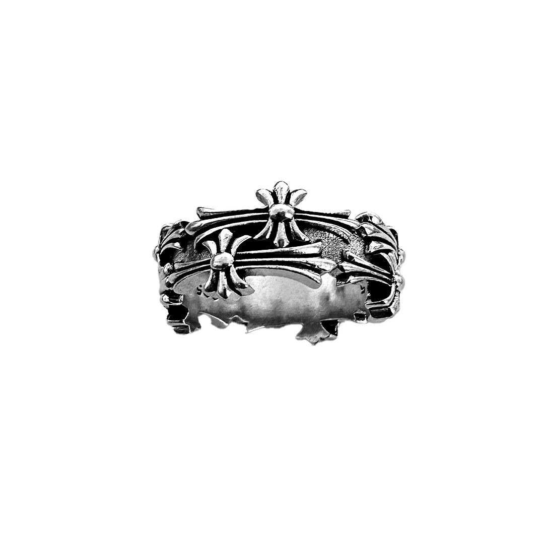 Flipped Stacked Cross Ring