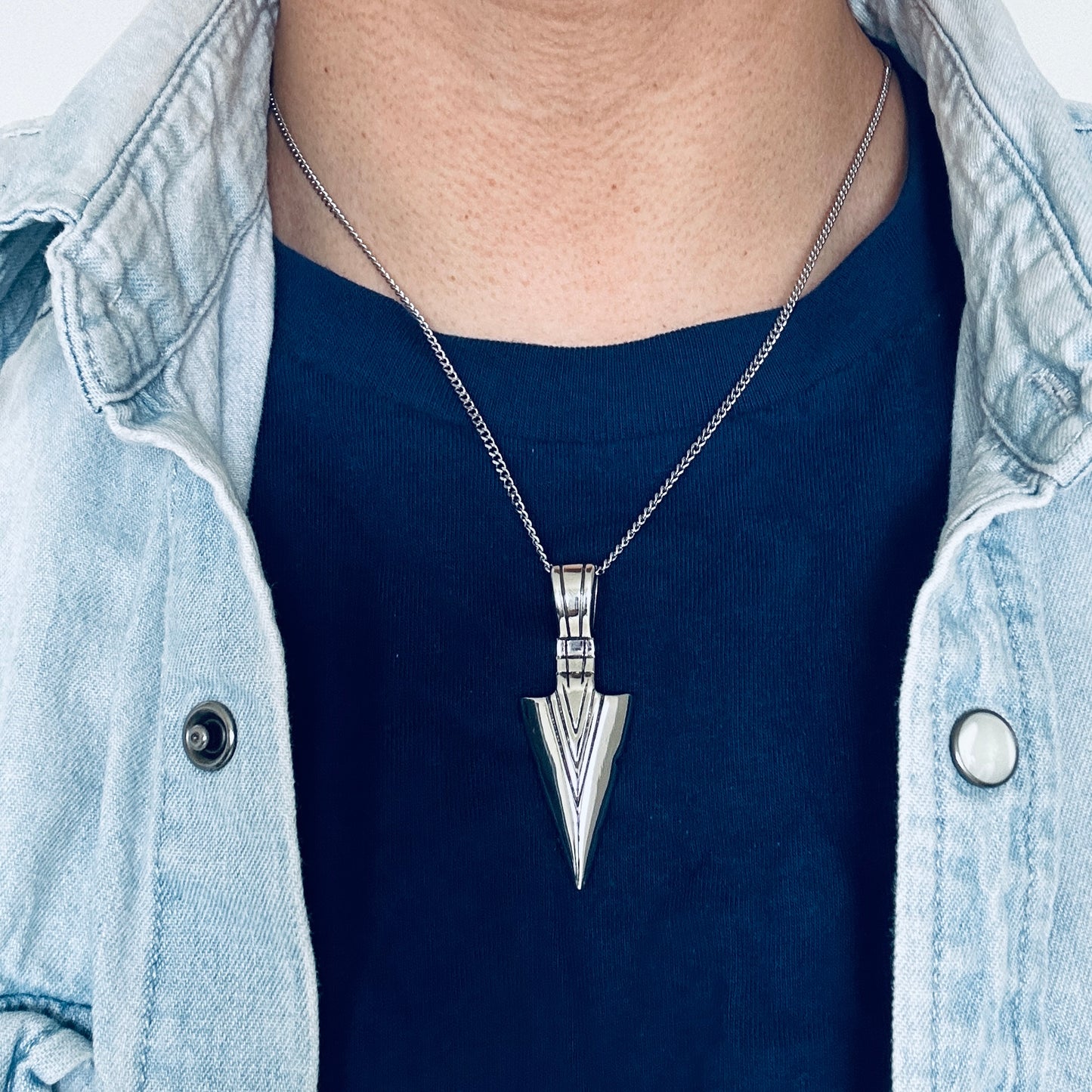 Kunai Pendant with Chain