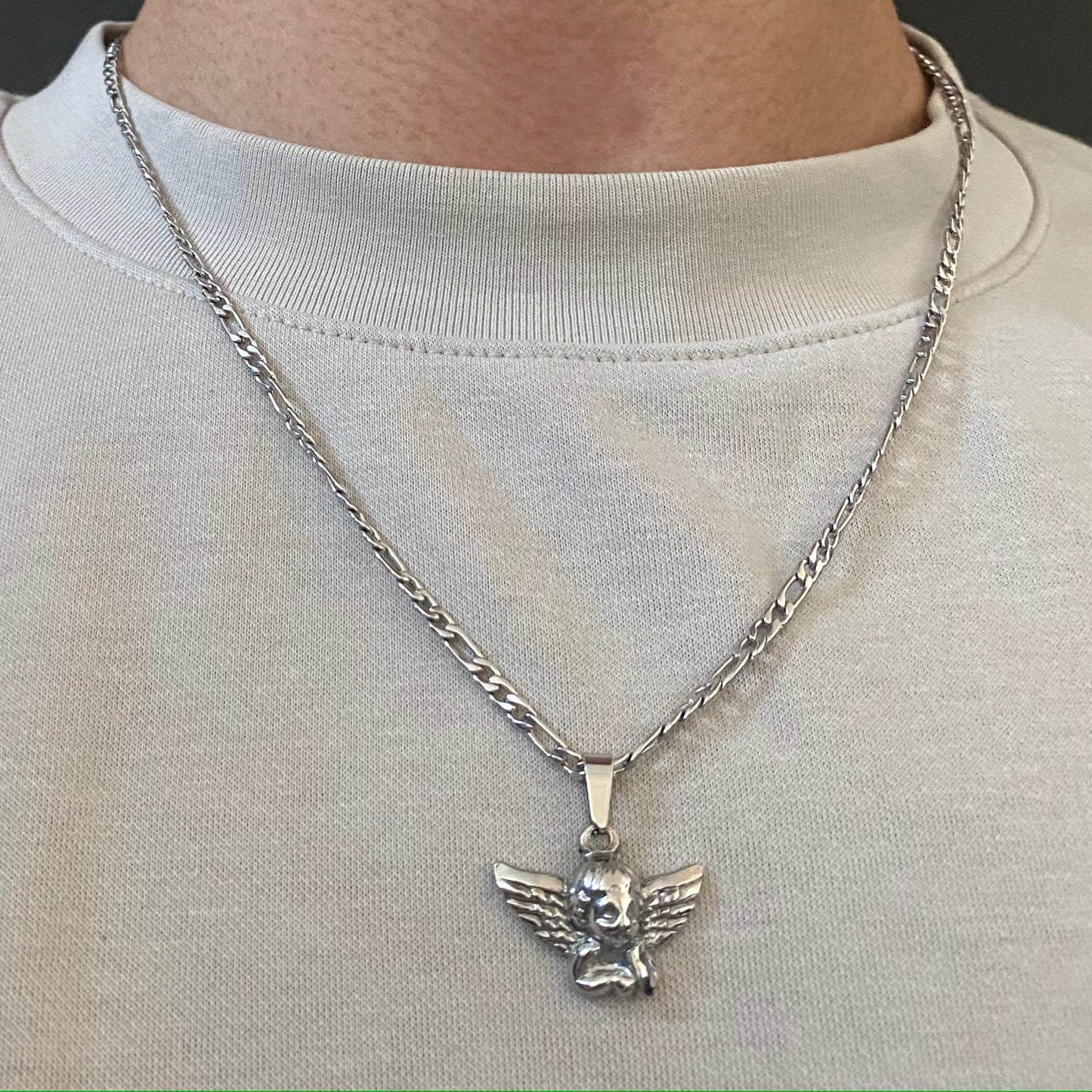 Baby Angel Pendant with Chain