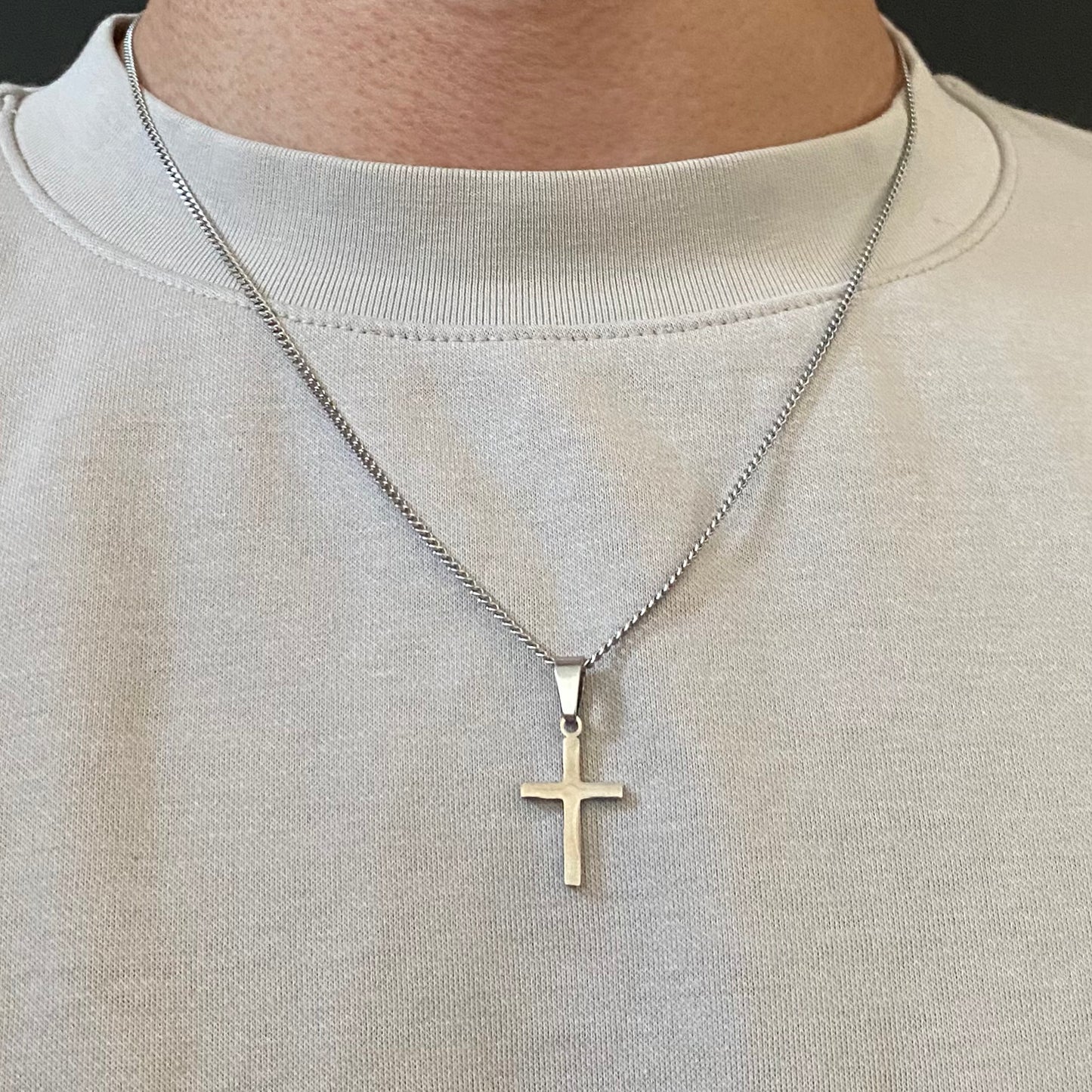 Cross Pendant with Chain