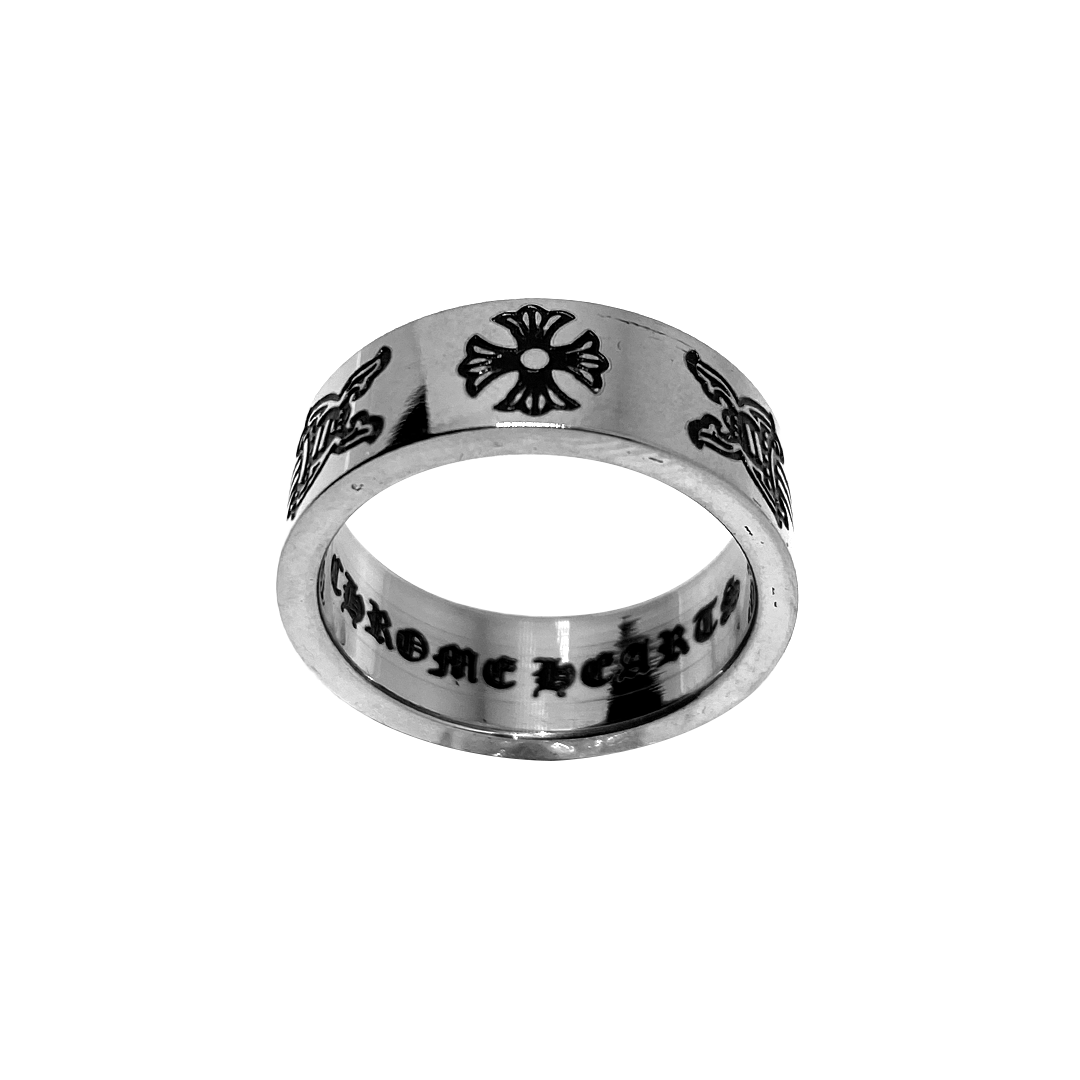 Imprinted Dagger Ring