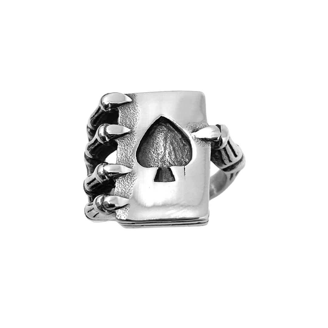 Dealted Ace Ring