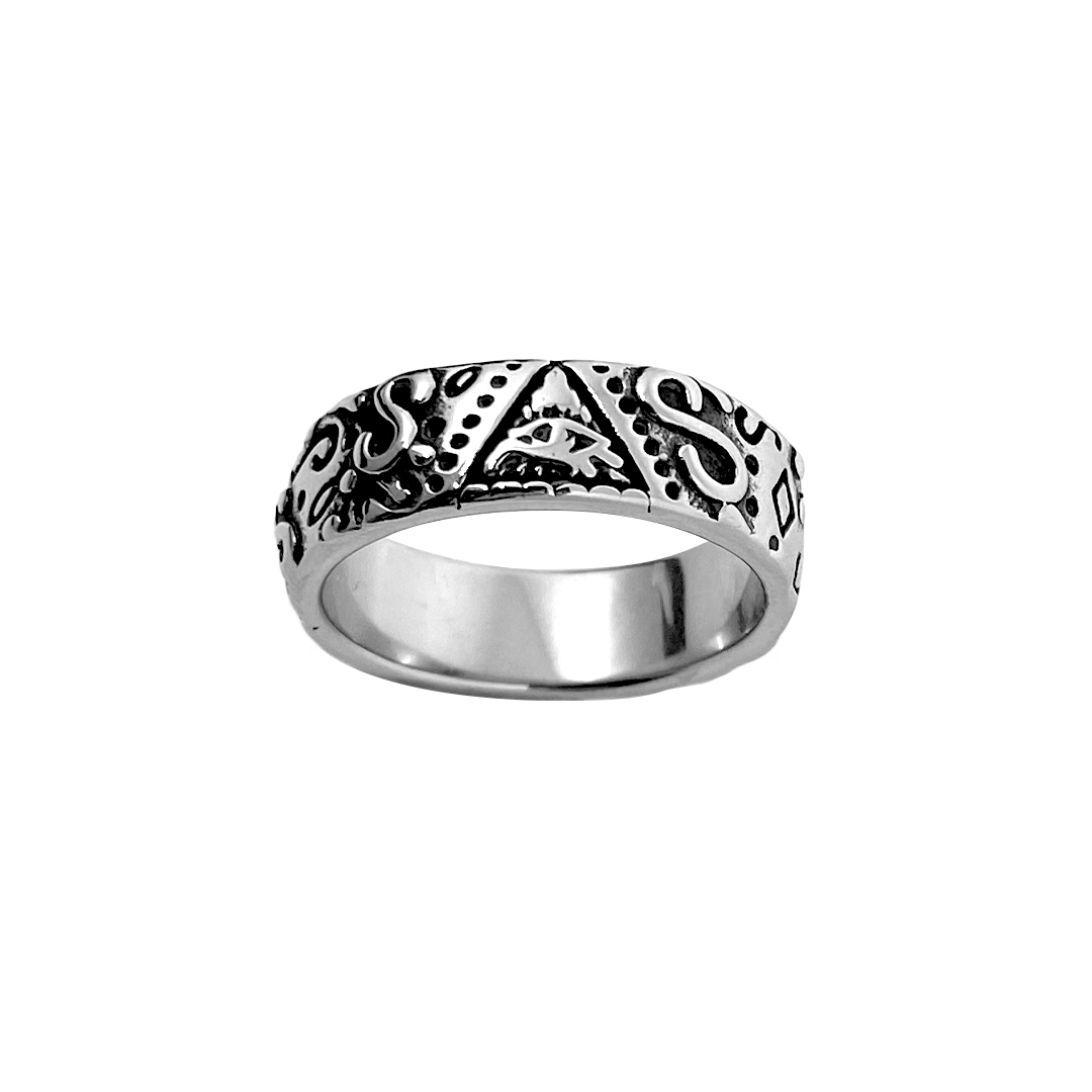 Pyramid Eye Ring