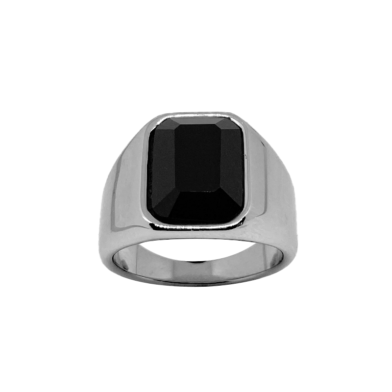 Rectangular Gem Ring