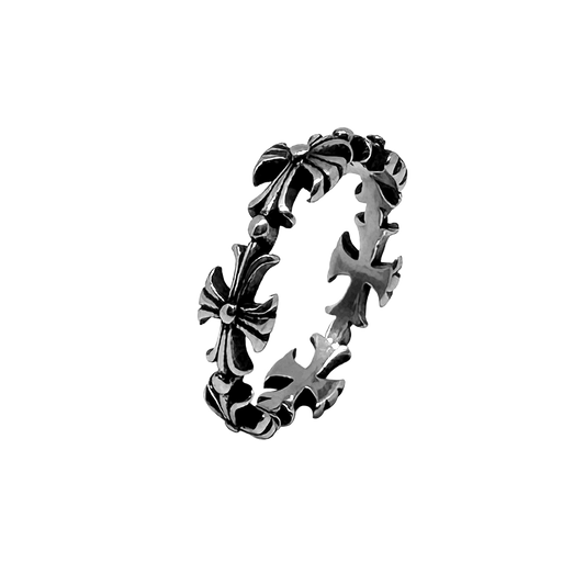 Cross Band Ring
