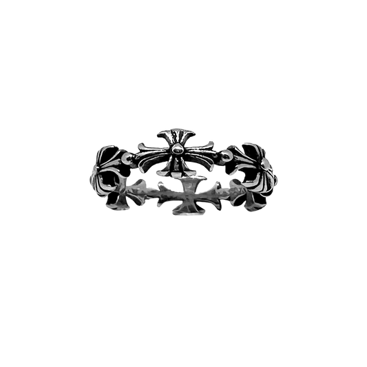 Cross Band Ring