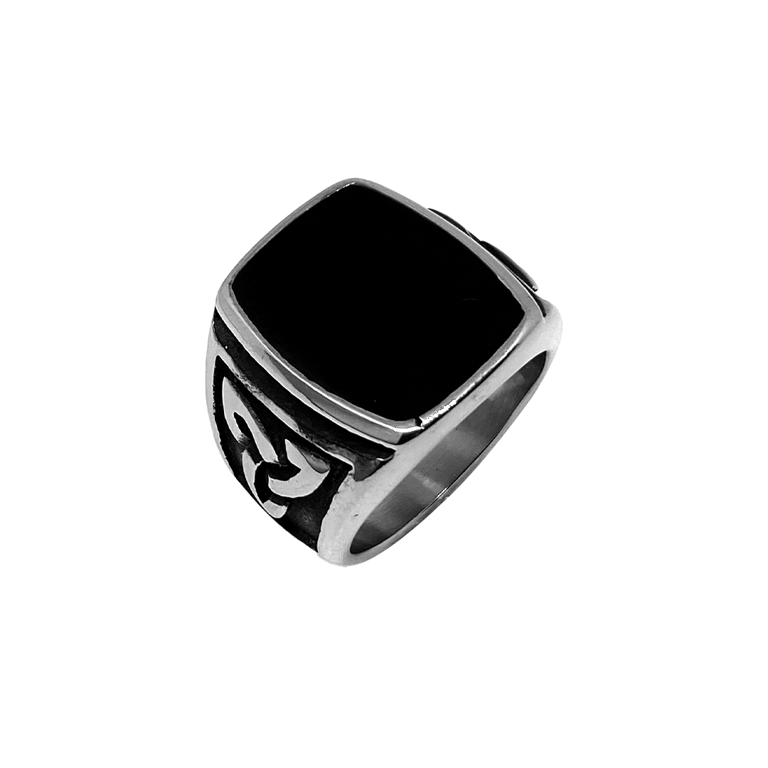 Black Gem Signia Ring