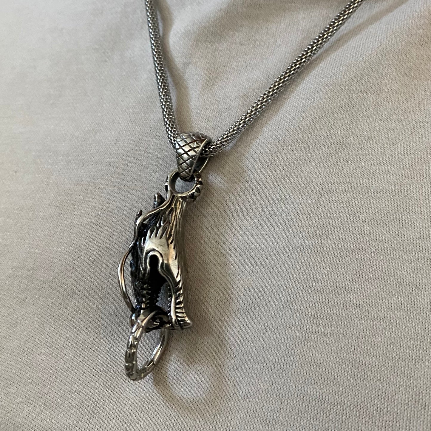 Dragon Pendant with Chain