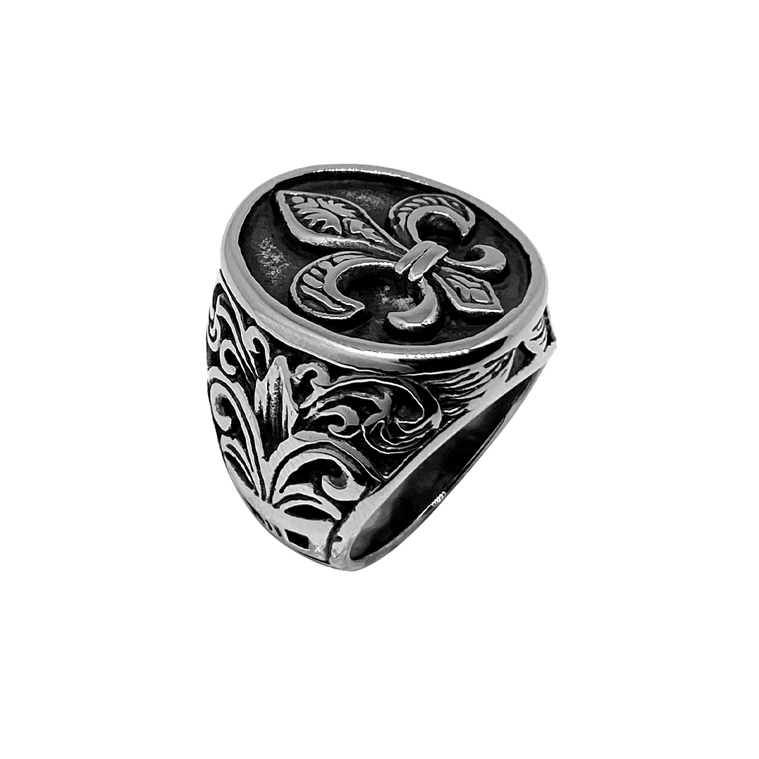 Fleur Badge Ring