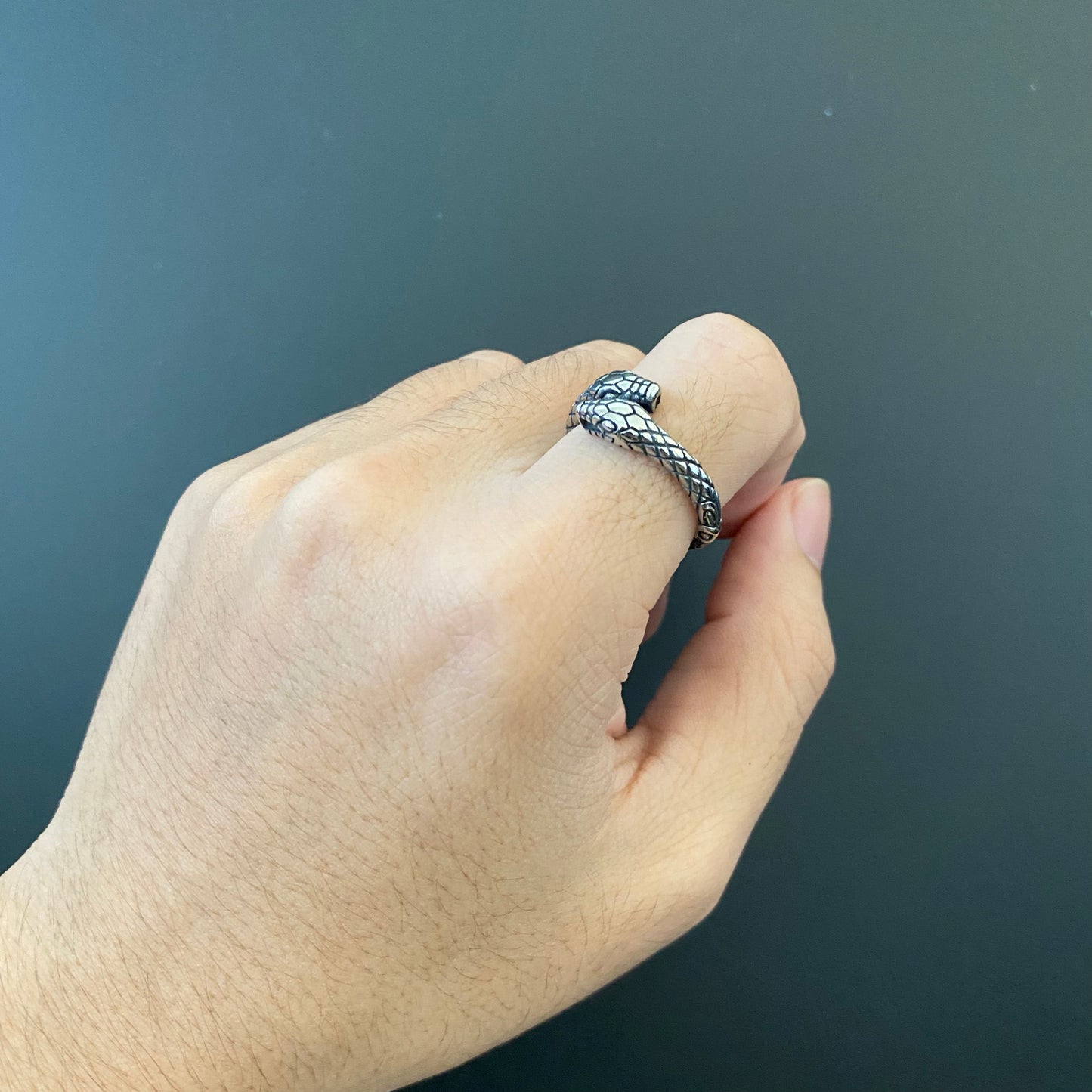 Two Headed Snake Ring