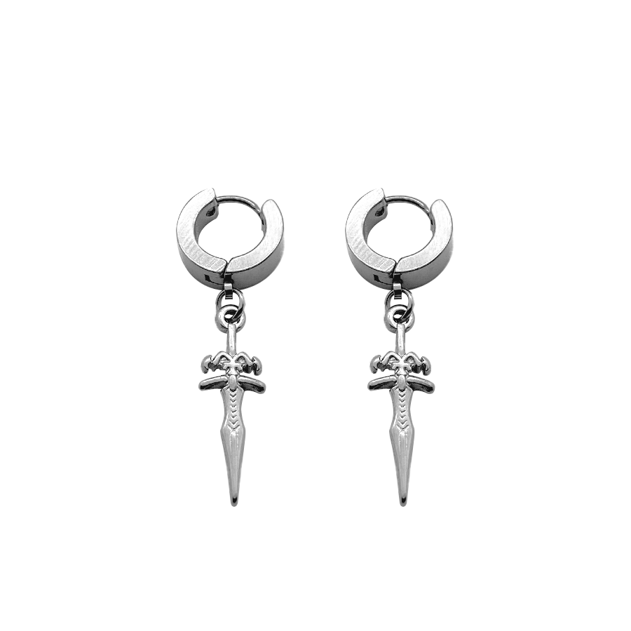 Stardust Hematite Clip Earring | Erwin Pearl