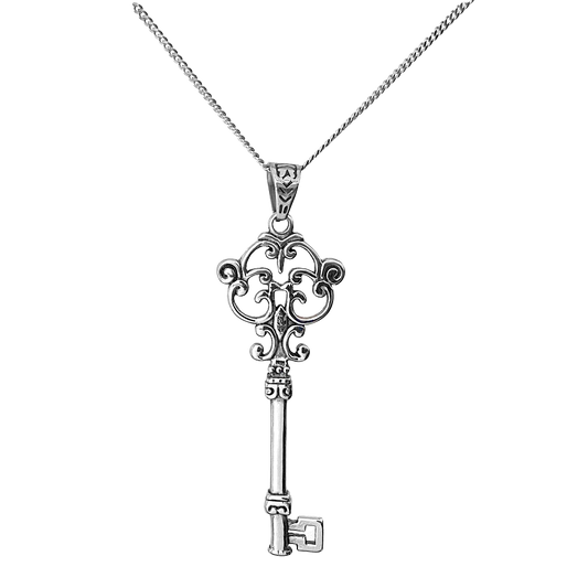 Key Pendant with Chain